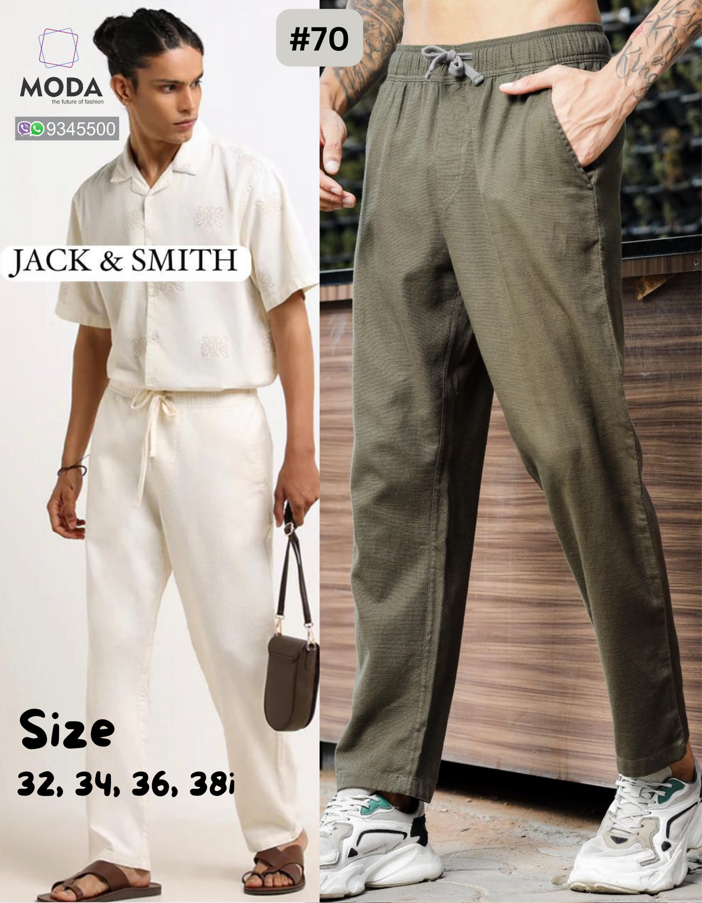 Men's Pants, Jack&Smith #70